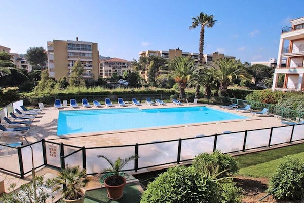 Luxe appartement met zwembad, 300m van strand Sainte-Maxime - thumbnail 1