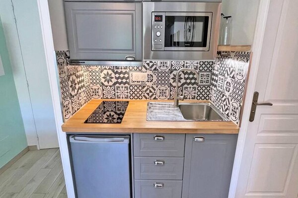 Knus appartement met balkon in centrum Sainte-Maxime, 400m van strand - thumbnail 4