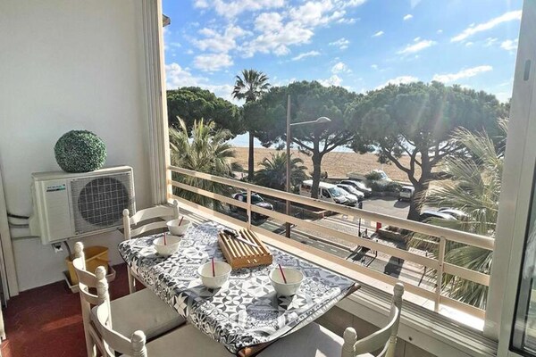 Prachtig zeezicht appartement in Sainte-Maxime, vlakbij strand en centrum - thumbnail 5