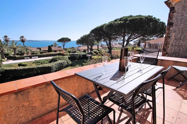 Zeezicht appartement voor 6 personen, 100m van het strand in Sainte-Maxime - thumbnail 4