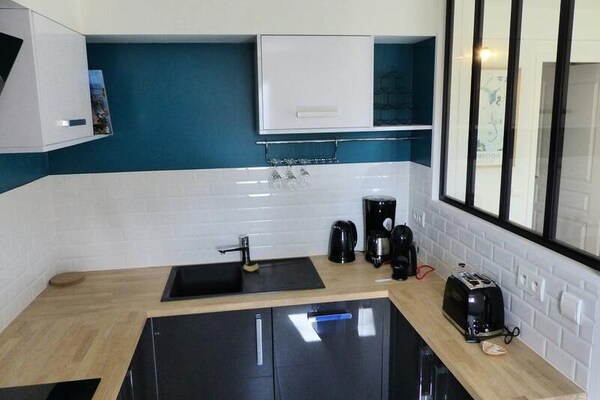 Zonnig appartement op 1,5 km van strand en markt Capbreton - thumbnail 3