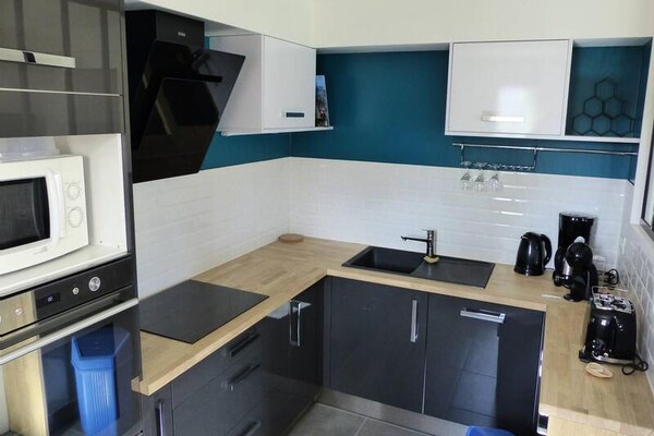Zonnig appartement op 1,5 km van strand en markt Capbreton - thumbnail 4