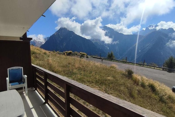 Appartement Résidence Prince Des Ecrins: skiën in Les Deux Alpes met zuidoostelijk balkon - thumbnail 4