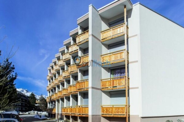 Knus studio-appartement aan de piste in Venosc met balkon - thumbnail 2
