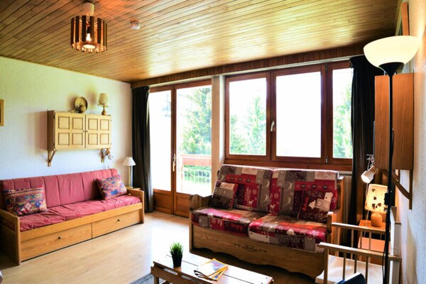 Knus studio-appartement met zonnig balkon en bergzicht in Venosc - thumbnail 2