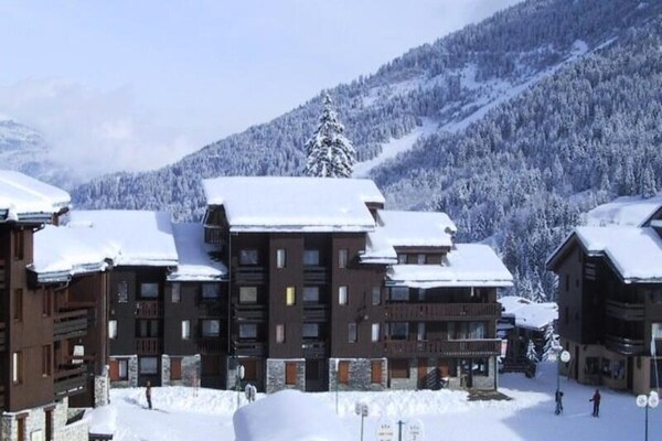 Knus studio-appartement direct aan de piste in Les Avanchers Valmorel - thumbnail 2