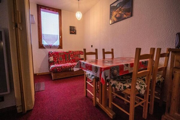 Knus appartement op de begane grond in Valmorel, 100m van de piste - thumbnail 5