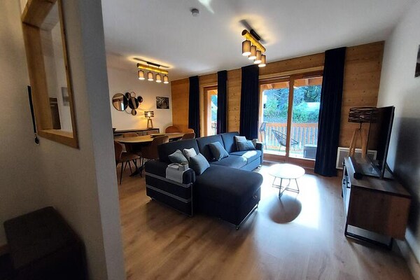 Ski-in, ski-out appartement op 50m van de piste met panoramisch uitzicht - thumbnail 5