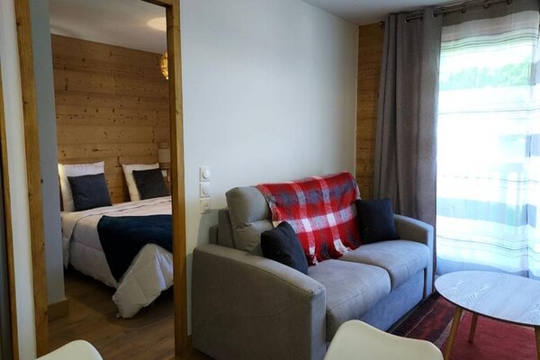 Appartement 4 personen, direct aan de piste in Valmorel - thumbnail 1