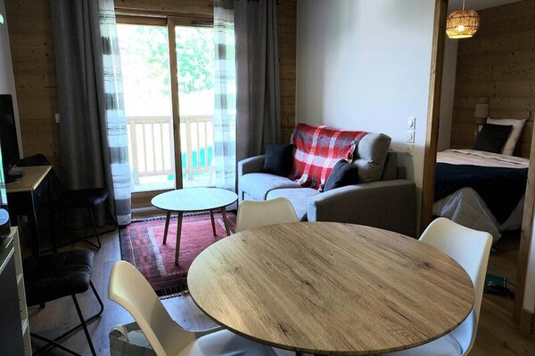 Appartement 4 personen, direct aan de piste in Valmorel - thumbnail 6