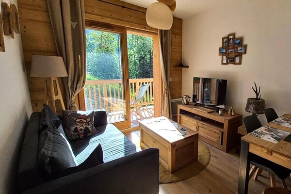 Modern appartement in Les Avanchers Valmorel voor 5 personen - thumbnail 1