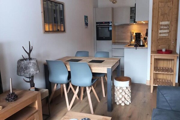Modern appartement in Les Avanchers Valmorel voor 5 personen - thumbnail 5