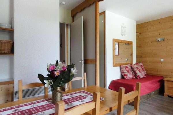 Ski-in, ski-out appartement voor 6 personen in Valmorel - thumbnail 1