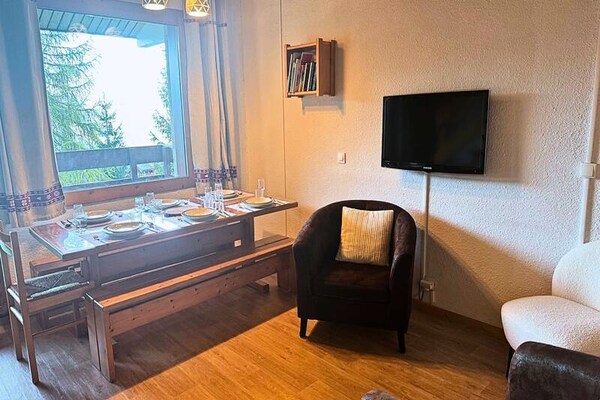 Ruim duplex appartement in La Forêt met ski-in/ski-out naar Valmorel - thumbnail 2