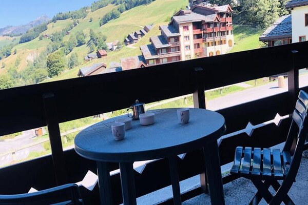 Appartement 5 personen, vlakbij de piste in Les Avanchers Valmorel - thumbnail 3