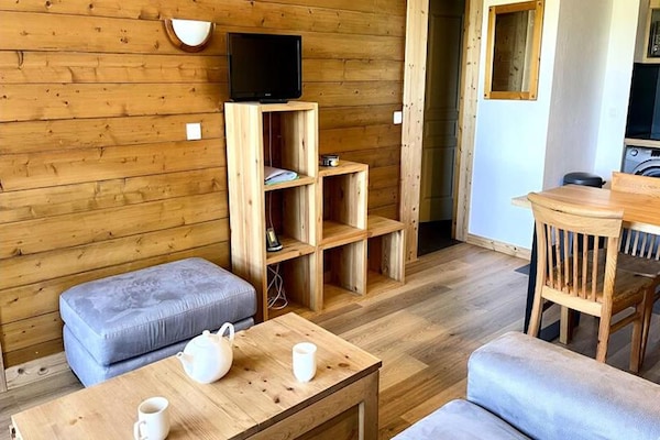 Knus appartement voor 3 in Les Avanchers, vlakbij de pistes - thumbnail 4