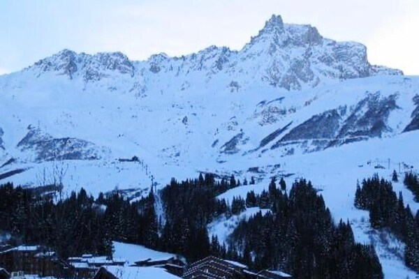 Duplex voor 5 personen aan de piste in Les Avanchers Valmorel - thumbnail 3
