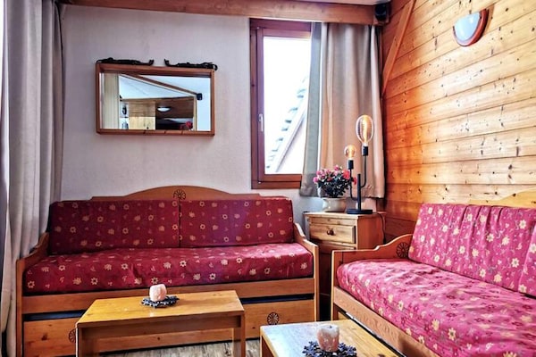 Ruim 8-persoons appartement met balkon op 5 minuten van de piste in Valmorel - thumbnail 1