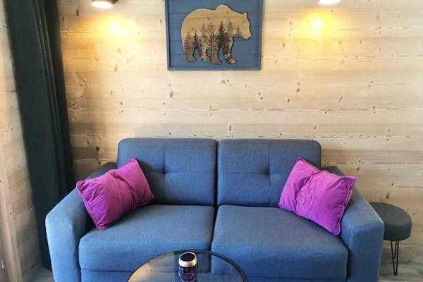 Appartement aan de piste in Les Avanchers Valmorel voor 6 personen - thumbnail 4