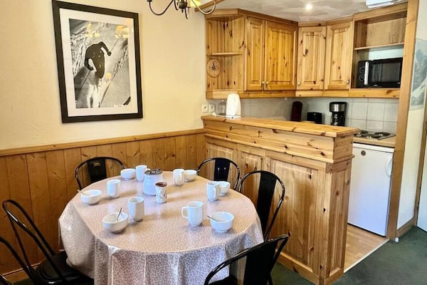 Licht appartement voor 6 personen in Les Avanchers Valmorel - thumbnail 5