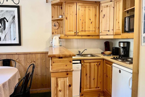 Licht appartement voor 6 personen in Les Avanchers Valmorel - thumbnail 6
