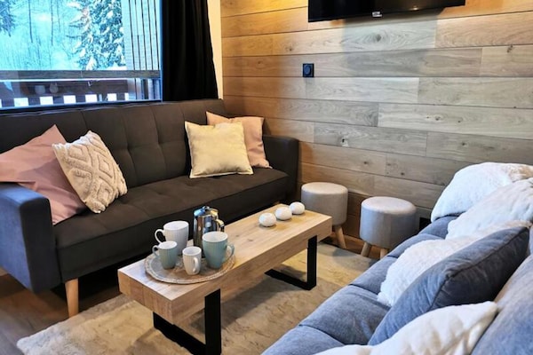 Duplex voor 8 personen aan de piste in Les Avanchers Valmorel - thumbnail 2