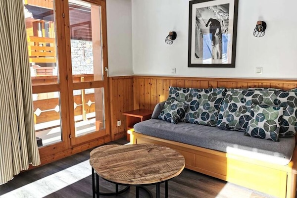Rustiek appartement voor 7 personen in Les Avanchers Valmorel, vlakbij de piste - thumbnail 3