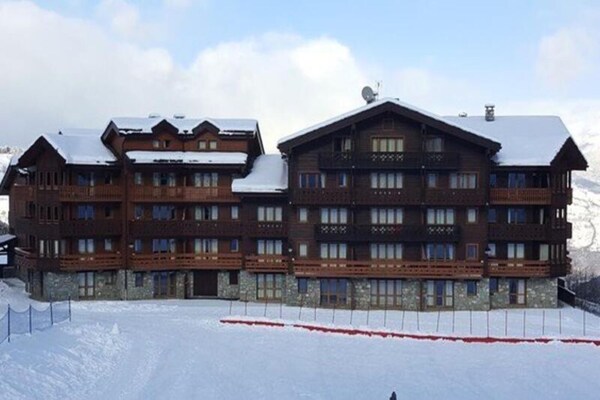 Rustiek appartement voor 7 personen in Les Avanchers Valmorel, vlakbij de piste - thumbnail 1