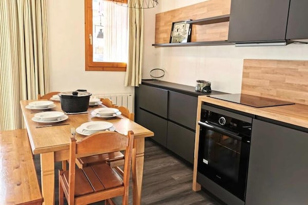 Rustiek appartement voor 7 personen in Les Avanchers Valmorel, vlakbij de piste - thumbnail 5