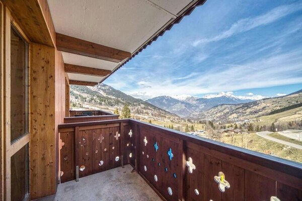 Ruim appartement voor 6 personen direct aan de piste in Valmorel - thumbnail 4