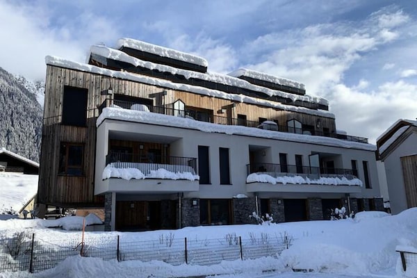 Appartement Résidence Androsace Du Lyret: 4-persoonsverblijf in hartje Chamonix - thumbnail 5