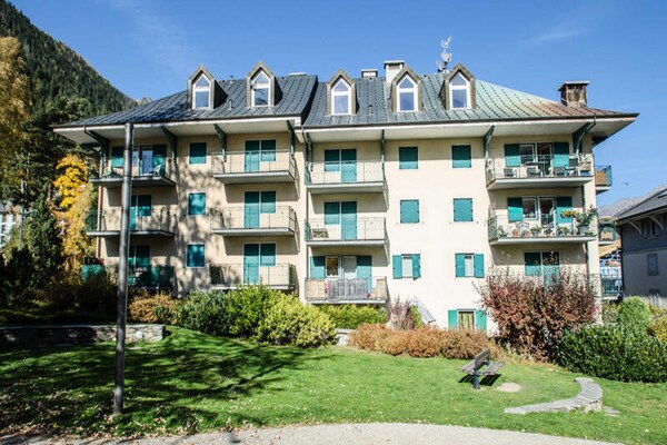 Duplexappartement in het hart van Chamonix met panoramisch uitzicht op de Mont Blanc - thumbnail 4
