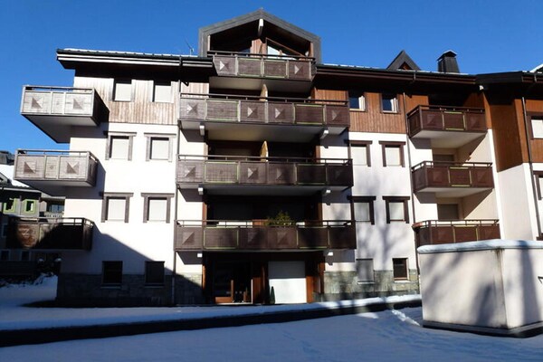 Ruim 3-kamerappartement in Chamonix met uitzicht op de Mont Blanc - thumbnail 2