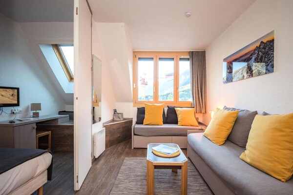 Gerenoveerd appartement op 450m van centrum Chamonix, vlakbij skibus - thumbnail 6