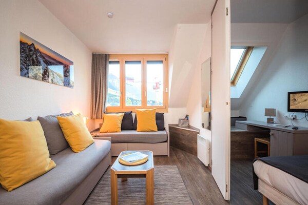 Gerenoveerd appartement op 450m van centrum Chamonix, vlakbij skibus - thumbnail 5