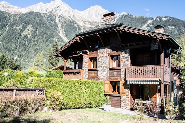 Duplexappartement in Chamonix met uitzicht op de Mont-Blanc - thumbnail 2