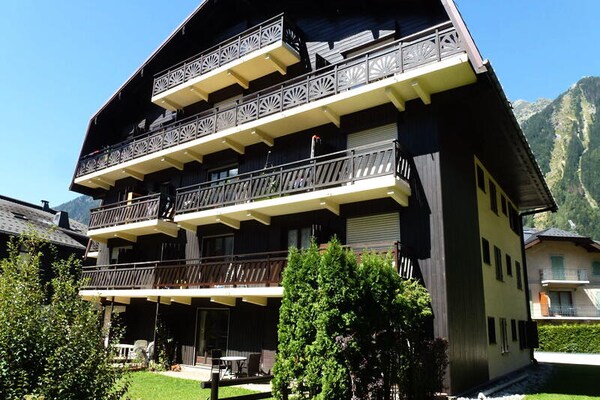 Compact 2-sterren appartement in hartje Chamonix, 20m², 3 pers. - thumbnail 3