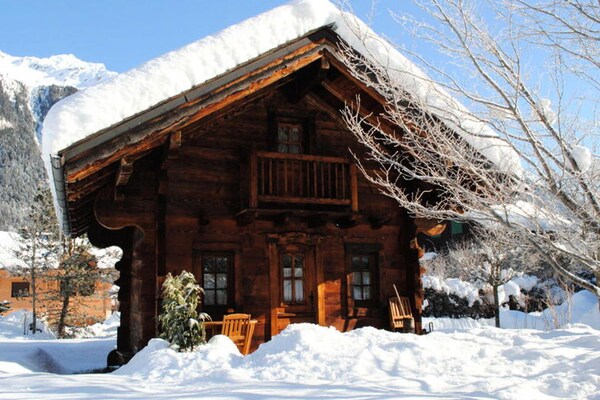Gezellig appartement met Mont Blanc uitzicht in Chamonix - thumbnail 5