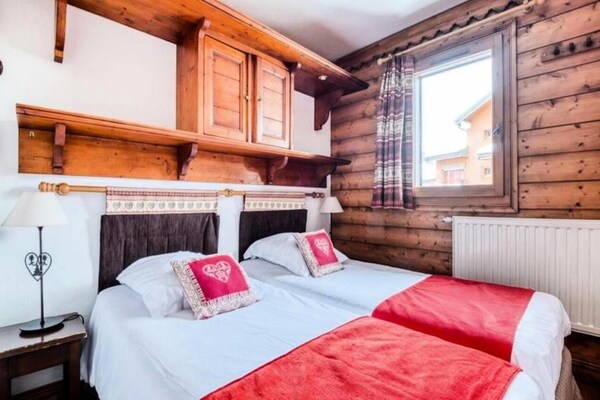 Authentiek 3-kamerappartement in het hart van Chamonix voor 6 personen - thumbnail 3
