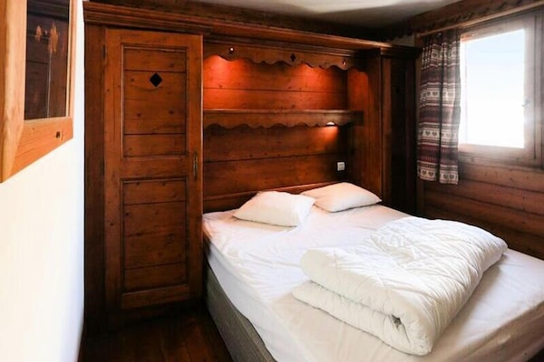 Appartement 6 pers. in Chamonix met zwembad, sauna & zicht op Mont-Blanc - thumbnail 3
