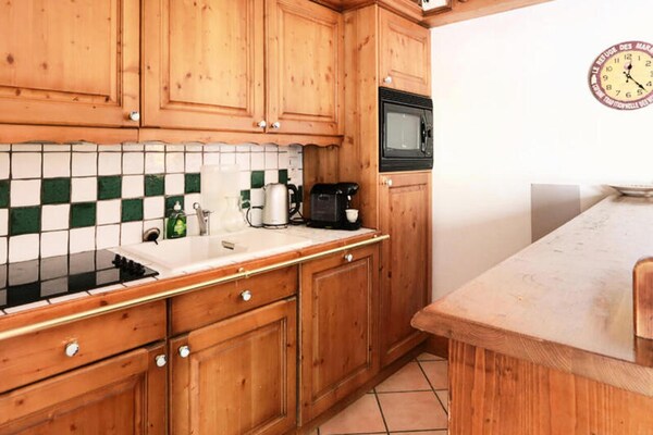 Appartement 6 pers. in Chamonix met zwembad, sauna & zicht op Mont-Blanc - thumbnail 6