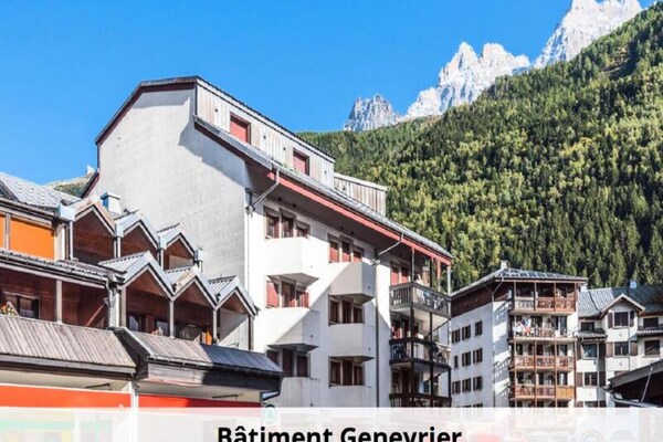 L'Aiguille - Knus appartement voor 5 in het hart van Chamonix - thumbnail 2