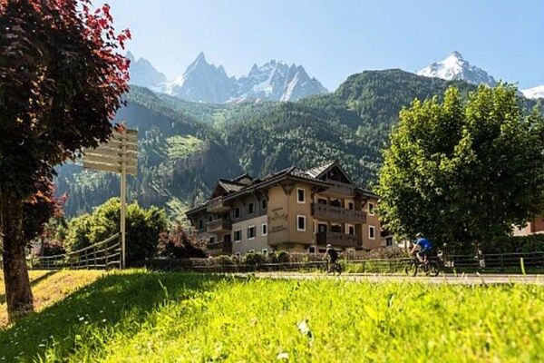 4-sterren appartement in het hart van Chamonix met uitzicht op de Mont-Blanc - thumbnail 6