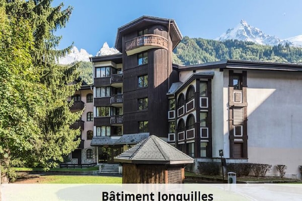 Gezellig appartement L'Aiguille in hartje Chamonix met bergzicht - thumbnail 2