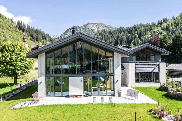 Luxe 6-slaapkamer chalet in Argentière met sauna en uitzicht op de Mont-Blanc - thumbnail 1