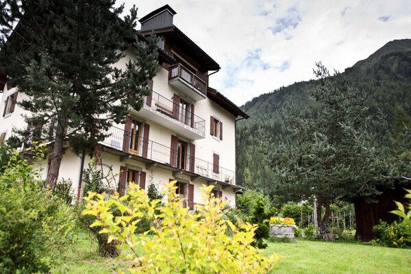 Ruim appartement met open haard en Mont-Blanc uitzicht in Argentière - thumbnail 4