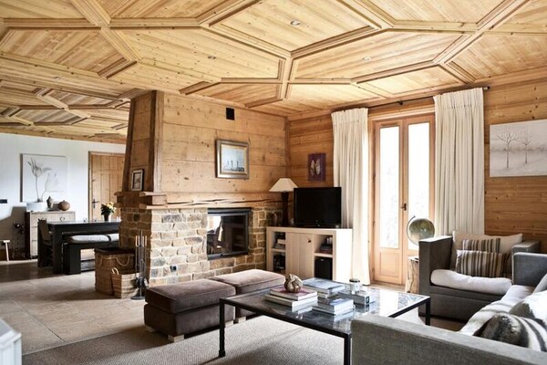 Ruim appartement met open haard en Mont-Blanc uitzicht in Argentière - thumbnail 5
