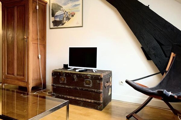 Historisch appartement met mezzanine in hartje Grenoble, vlakbij Place Vaucanson - thumbnail 3