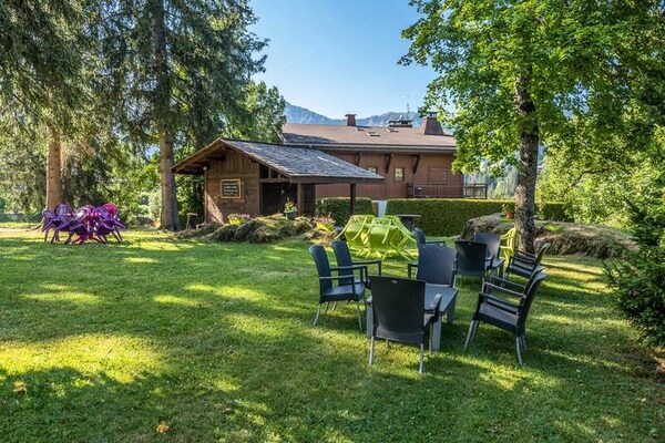 Ruim familiechalet voor 8 personen bij Megève met zwembad en sauna - thumbnail 1