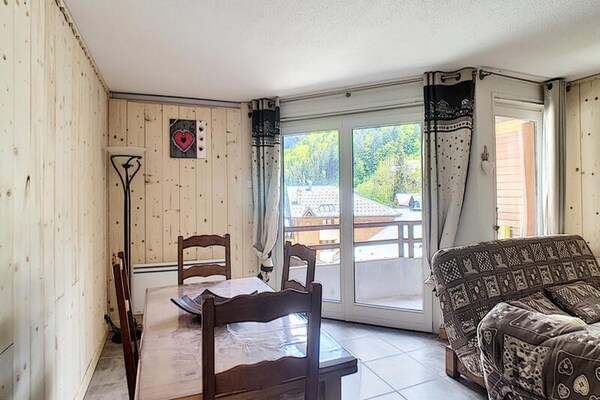 Ruim duplex appartement voor 9 personen in het hart van Saint Jean d'Aulps - thumbnail 6